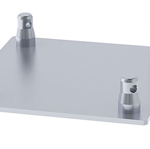 F34 4 Punkt Bodenplatte Alu